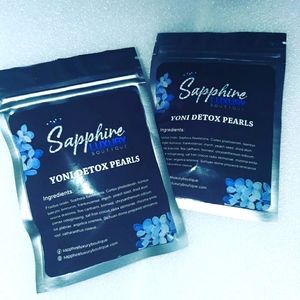 Sapphire Yoni pearls